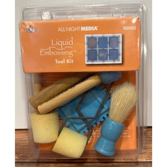 Liquid Embossing Tool Kit By All Night Media 90065 - Picture 1 of 4
